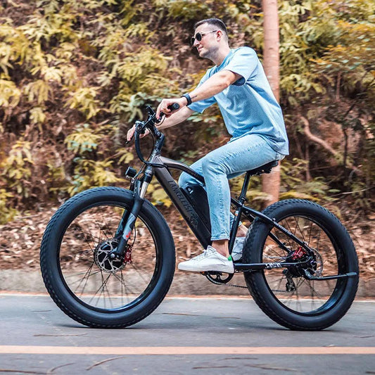 LANKELEISI MG740 PLUS Dual Drive Electric Mountain Bike Gleecycle
